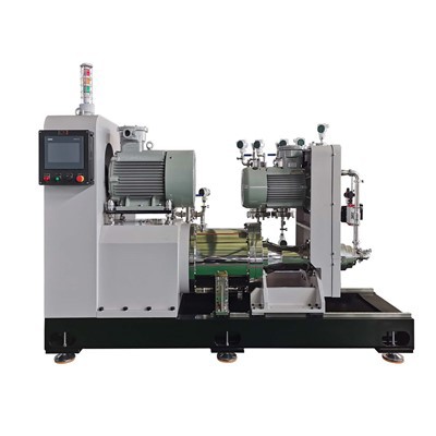 Kaksitehoinen keskipakohelmimylly nanomittakaavan materiaalin hiontaan